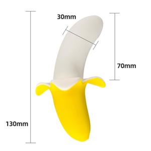USB-aufladbarer Bananen-Vibrator, G-Punkt-Vagina-Klitoris-Bananen-Dildo-Vibrator, Sexspielzeug für Erwachsene für Frauen - Product Image 3