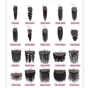 Extensions de Cheveux Naturels Bruts en Gros, 100% Alignés dans le Sens de la Cuticule, Couleur Rouge Bourgogne 99J, Lots avec Closure pour Tissage de Cheveux - Product Image 6