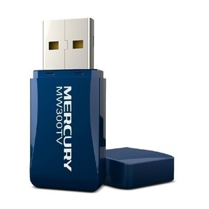 MERCURY MW300UM <b>Wireless</b> Wifi <b>Adapter</b> 300Mbps USB External Desktop Network Card - Product Image 1