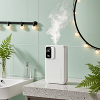 Vente chaude 50ML LED Veilleuse Portable Montable Au Mur Aroma Diffuseur pour Ménage Hôtel Utilisation 1800mAh Parfum Machine Sans quantité minimale de commande