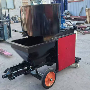 Máquina de Pulverización de Mortero Tipo Tornillo bibo, Pulverizador Automático de Cemento y Yeso para Construcción - Product Image 5