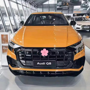 Pour <span class=keywords><strong>Audi</strong></span> <span class=keywords><strong>Q8</strong></span> Kit de carrosserie en Fiber de carbone <span class=keywords><strong>Q8</strong></span> amélioré <span class=keywords><strong>ABT</strong></span> Style diffuseur de lèvre avant becquet avant couteau à vent Kit de carrosserie - Product Image 3