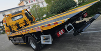 2025 último modelo de camión portador de coches de emergencia JAC Diesel Manual 3-5 toneladas 5,7 metros camión de remolque camión de rescate en carretera
