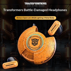 Audífonos Inalámbricos Transformers T31, Estuche Metálico Mecánico, Bluetooth 5.4, Auriculares Semi-Intrauditivos para Juegos, Bumblebee ANC - Product Image 2