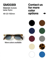 Lunettes de soleil de marque de luxe vintage pour hommes Lunettes de soleil polarisées classiques anti-éblouissement Lunettes de conduite en acétate avec visage en diamant