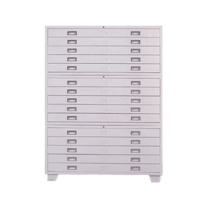 Armadio Moderno in Acciaio per Mappe con 5 Cassetti Formato A0/A1, Design Estensibile per Uso in Officina, Contenitore Metallico Personalizzabile - Product Image 2