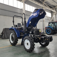 Chine Machines agricoles Jinma 254 454 4x4 Mini chargeuse frontale tracteurs agricoles avec CEE à vendre en Europe