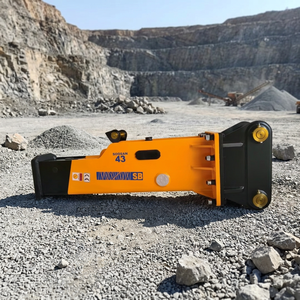 Casseur de béton insonorisé hydraulique Box Frame SB43 pour excavatrice et chargeuse 6T 7T 8T 9T - Product Image 4