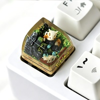 3D Printed Resin for Pokemoned Cubone Resin Artisan Keycap CNC Machining Mechanical Keyboard Tecla Espacio Personalizada Keycaps