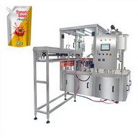 Machine de remplissage automatique de sachets à bec verseur pour pâte de tomate et sauce au poivre