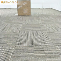 Großhandel maßge schneiderte moderne Schnitt Stapel bequeme Polypropylen Square Office Commercial Decor Boden Teppich fliesen