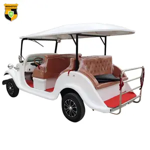 2023 New Arrival Vintage Electric Car Classic Sightseeing Cars Hotel Using