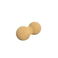 Kit d'étirement des muscles du dos pour Pilates, Bloc de yoga, Roue de yoga, Ballon simple, Ballon cacahuète, Colonne en liège haute densité, Bâton de massage en mousse solide