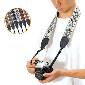 High Quality Custom Nylon Heat Screen Transfer Printing Silk Strap Adjustable <strong>Camera</strong> Neck Strap with <strong>Belt</strong> Strap - Product Image 2