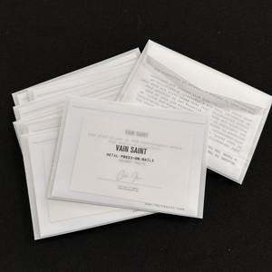 MOQ 100pcs Luxury Custom Frosted Tracing Paper Envelope with <strong>Letter</strong> Writing Paper <strong>Thank</strong> <strong>You</strong> Card Transparent Paper Envelope - Product Image 4