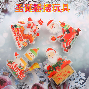 Adorno Navideño Eléctrico Animado de Acrílico con Figura de Santa Claus o Muñeco de Nieve, Decoración para Interiores, Sala de Estar, Regalo para Niños - Product Image 4