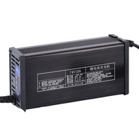 Boîtier en aluminium à bonne dissipation thermique, chargeur lithium 60V 20A pour batteries lithium de trottinettes électriques multi-tensions