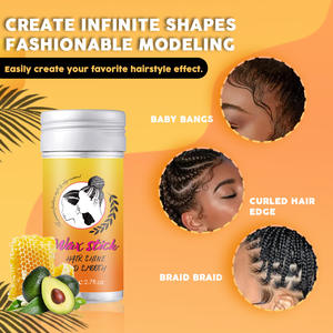 Cera en Barra Silky Shine para Control de Bordes y Peinado, Solución para Cabello Fragmentado y Dañado, Barra de Tinte para el Cabello - Product Image 3