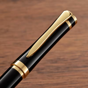 Pluma Estilográfica de Metal, Pluma Estilográfica, Regalo VIP de Alta Calidad, OEM, Oro, Punta Fina, Muestra Disponible, Gran Oferta - Product Image 3