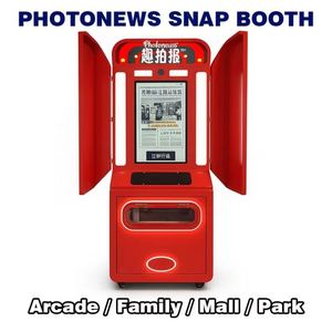 Machine de photomaton avancée avec cabine de prise de vue DSLR, cadre de fond pour décoration d'événements et pack d'accessoires – Solution complète - Product Image 1