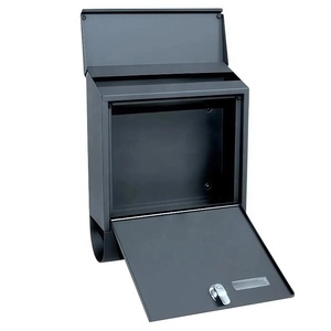 Boîte aux lettres murale en acier moderne pour jardin, utilisation extérieure, étanche, durable, antivol, pour appartement, livraison de <span class=keywords><strong>colis</strong></span>, <span class=keywords><strong>POSTE</strong></span> - Product Image 3