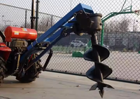 Prix bon marché tracteur PTO 3 points Post sol trou Digger forage au sol tarière avec ce