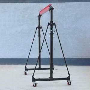 Mini grue à portique en acier léger de 1 tonne et 2 tonnes à vendre, grue à pont mobile et portable à hauteur réglable pour hôtels - Product Image 6
