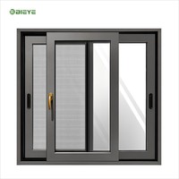 Ventana Corredera de Aluminio Resistente a la Corrosión e Impermeable, Marco Estrecho Moderno y Minimalista para Decoración del Hogar