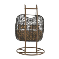 Ventes directes d'usine Double oeuf extérieur balançoire chaise Double oeuf balançoire chaise Double oeuf chaise