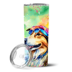 Gobelet isotherme fin en acier inoxydable Collie Hippie Dawg - Product Image 3