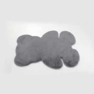 Venta caliente antideslizante lavable felpa alfombra de pelo largo alfombra sala de estar suave peluda alfombra de piel de conejo de imitación alfombra de piel de oveja blanca - Product Image 3