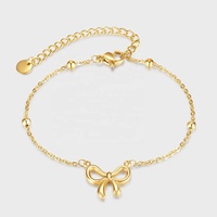 Bracelets fantaisie pour femmes, bijoux fantaisie, argent sterling 925, designs personnalisés, jolis nœuds en ruban, charmes