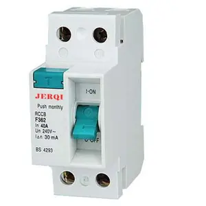 32A 40A 63A 30mA 2POLE RCCB electronic Residual Current Circuit Breakers