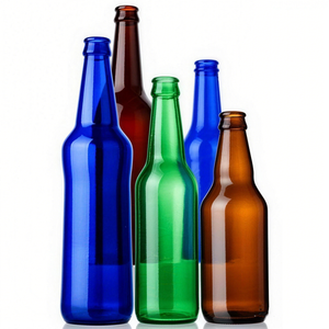 Botellas de vidrio de 33 cl con tapa de corona grabada para Kombucha, zumo, cerveza y refrescos al por mayor - Product Image 1
