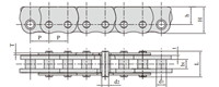 Chaîne latérale de type 06BF40SS de qualité industrielle pour systèmes de fenêtres intelligentes résidentielles, destinée aux unités de ventilation à grande échelle