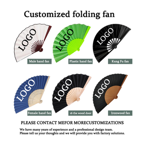 ผ้าไหมที่มีกรอบไม้แกะสลักแบบดั้งเดิมดีไซน์ดนตรีสำหรับงานแต่งงานงานเลี้ยงเจ้าสาวพัดลมทำจากไม้หรูหรา - Product Image 3