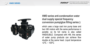 50-180 Pompes doubles avec bride <span class=keywords><strong>Pompe</strong></span> de circulation AWMT <span class=keywords><strong>Pompe</strong></span> de circulation d'eau chaude à efficacité énergétique automatique pour le chauffage - Product Image 6