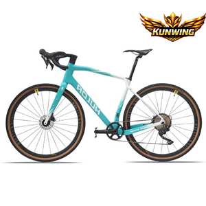 Vélo de gravier JLM SHIKRA - Cadre en fibre de carbone 700x40C, freins à disque doubles, fourche à suspension, passage de câbles interne complet, 10 vitesses - Product Image 1