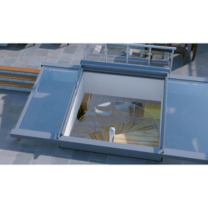 Completamente automatico ad azionamento elettrico vetro scorrevole tetto lucernario con vetro temperato per le persone di accesso - Product Image 5