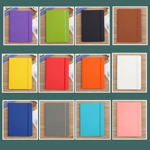 Custom Logo <b>A5</b> A6 Notebook Personalized Printed NoteBook PU Leather Journal Notebook With Logo Promotional Business Gifts - Product Image 2