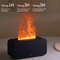 Coloré Flamme Led Lumière Humidificador Cool Mist Fire Air Humidificateur 120Ml Usb Flamme Diffuseur D'arôme Avec Ce Rohs