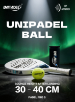Balles de padel approuvées par la FIP, qualité professionnelle, pour les joueurs de padel professionnels