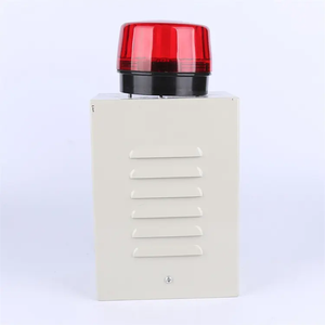 Наружная Водонепроницаемая 120 дБ сигнализация стробоскоп сирена ABS металлическая коробка с синим красным оранжевым для предупреждения о пожаре - Product Image 3