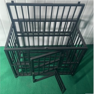 قفص للكلاب متحرك في الأماكن المغلقة والمكشوفة قفص معدني قوي لكلاب كبيرة - Product Image 3