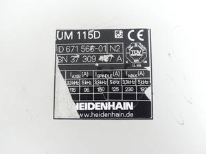 UM 115D Id. Tidak. 671 566-01 SN:37309407A dalam Pemrograman Pengontrol Otomasi Industri (Exchange) - Product Image 5