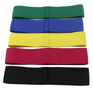 Achetez 5 tailles de mini bandes de résistance en latex imprimées sur mesure avec boucles élastiques pour la gym, le fitness et l'exercice, marque privée - Product Image 1