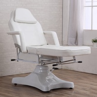 Silla Multifuncional de Piel Sintética HEYI para Salón de Belleza, Cama de Masaje Eléctrica Ajustable con 3 Motores, Mesa de Masaje