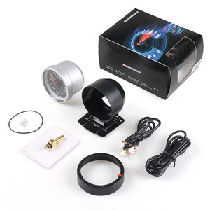 Jauge de température d'huile LED 60 mm, nouvelle, 12 V, modification automobile à des fins de fabrication - Product Image 1