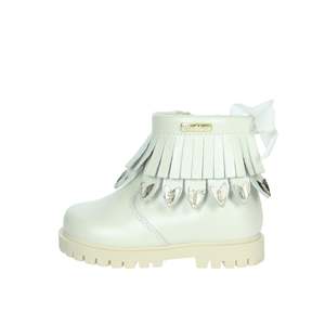 Botas Bajas para Niña Balducci Ivory Matr2603 con Flecos y Detalle de Lazo para Niñas Pequeñas - Product Image 1