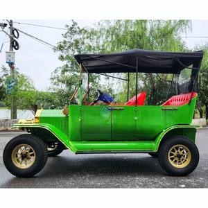 Vehículo Eléctrico de Cuatro Ruedas Personalizable, Carro de Golf Retro Clásico con Energía Solar, de Fabricantes - Product Image 6